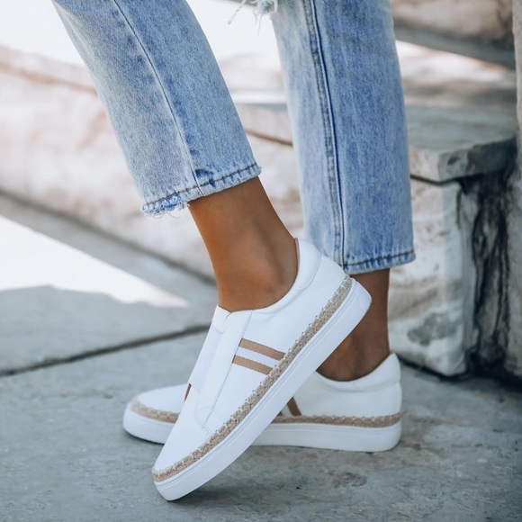 VICI Marcus Starboard Faux-Leather Slip-on Espadrilles - Picture 1 of 8